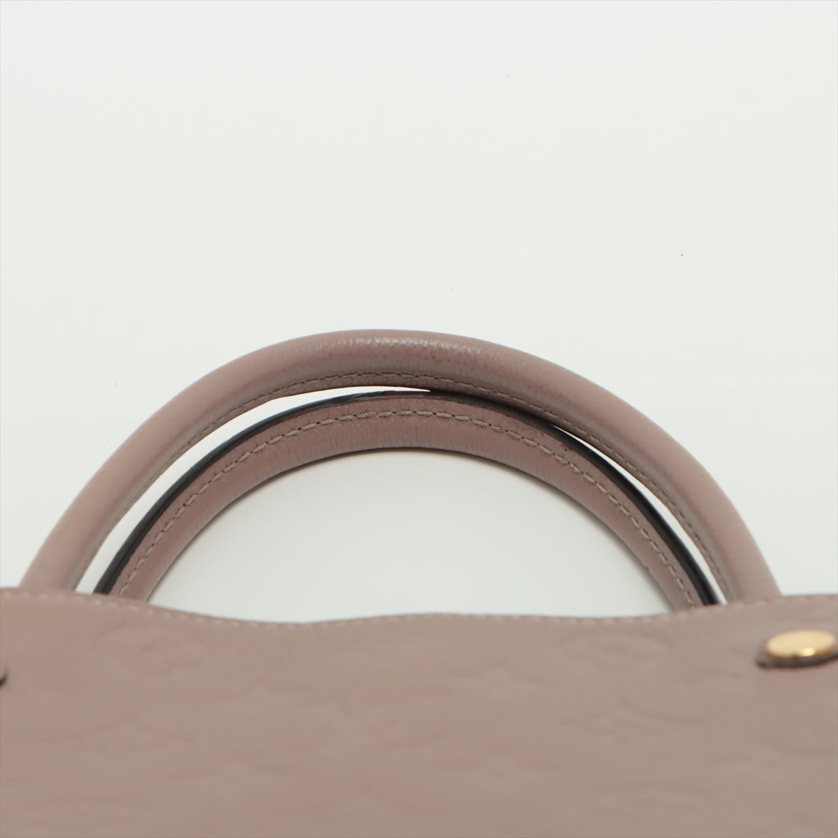 Louis Vuitton Beige Monogram Empreinte Leather Montaigne MM