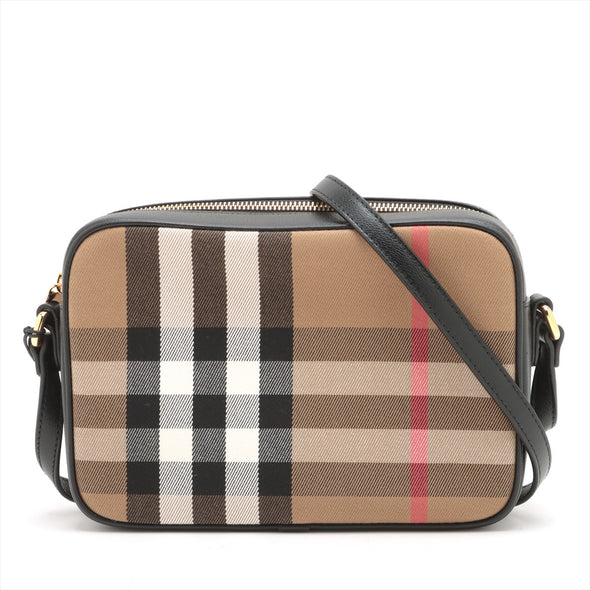 Burberry Nova Check Canvas Crossbody Bag [Clearance Sale]