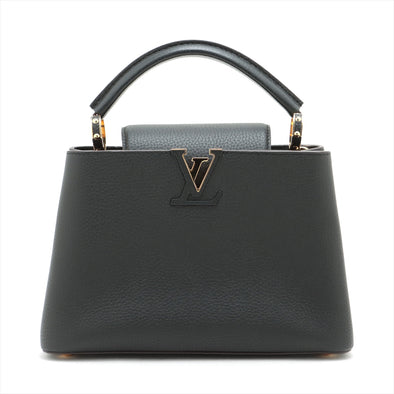 Louis Vuitton Black Taurillon Leather Capucines BB [Clearance Sale]