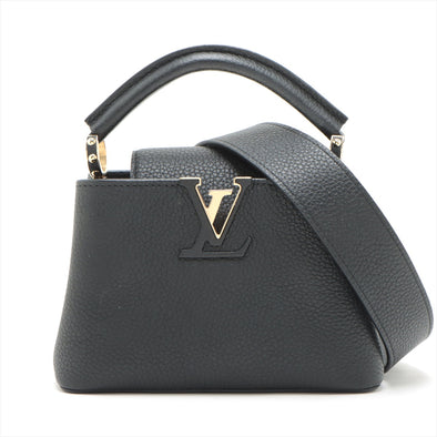 Louis Vuitton Black Capucines Mini [Clearance Sale]