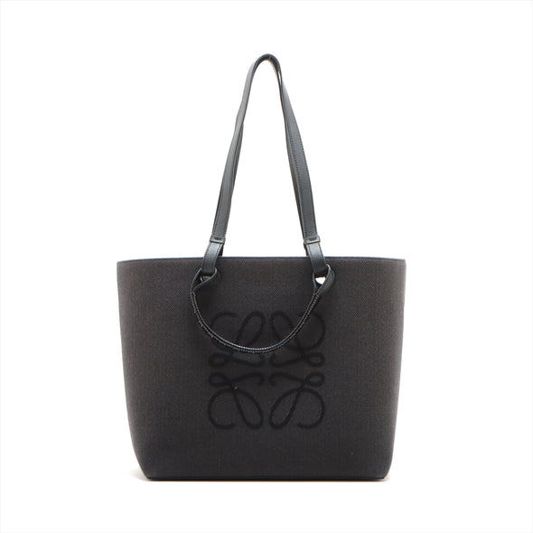 Loewe Black Anagram Canvas Tote Bag [Clearance Sale]