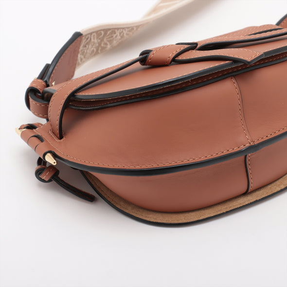 Loewe Tan Calfskin Leather Mini Gate Bag [Clearance Sale]