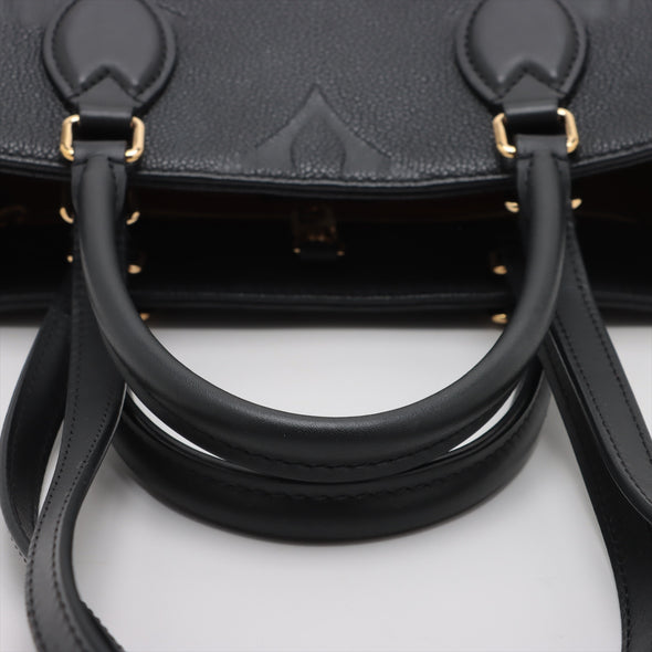 Louis Vuitton Noir Monogram Empreinte Leather Neverfull MM [Clearance Sale]