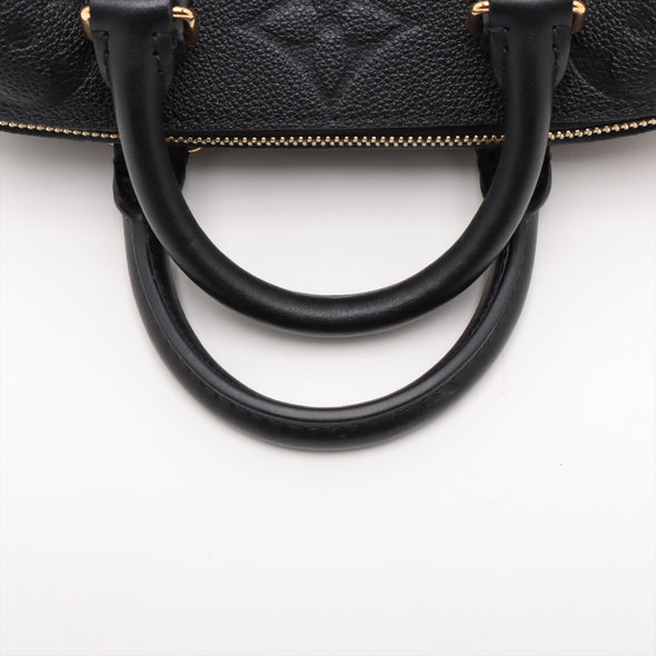 Louis Vuitton Noir Monogram Empreinte Leather Speedy Bandouliere 20 [Clearance Sale]