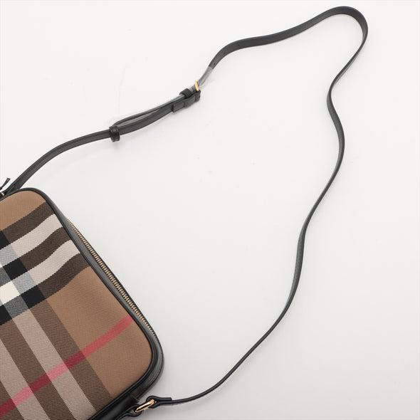 Burberry Nova Check Canvas Crossbody Bag [Clearance Sale]