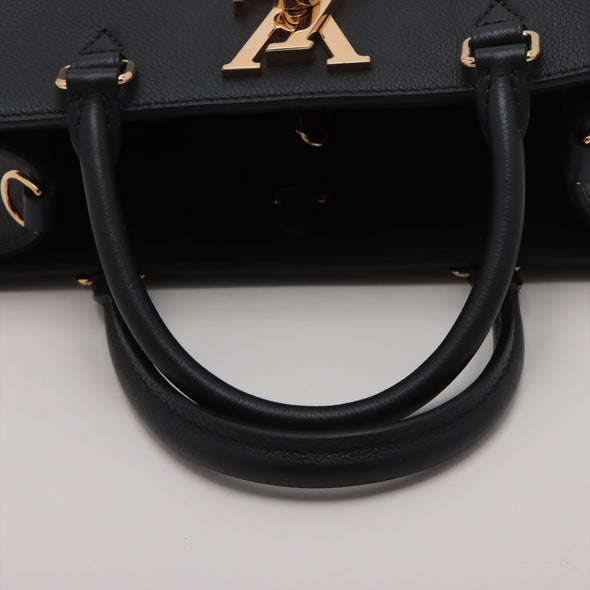 Louis Vuitton Black Smooth Grained Calfskin Leather Lock & Go [Clearance Sale]