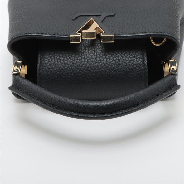 Louis Vuitton Black Capucines Mini [Clearance Sale]