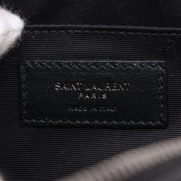 Saint Laurent Black Leather Lou Camera Bag [Clearance Sale]