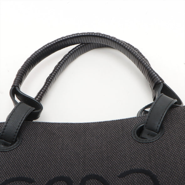 Loewe Black Anagram Canvas Tote Bag [Clearance Sale]