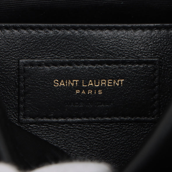 Saint Laurent Black Lambskin Leather Jamie Mini Chain Bag [Clearance Sale]