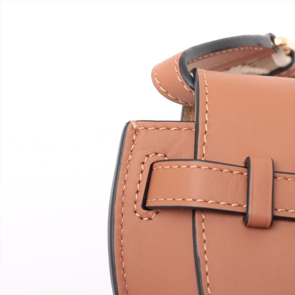 Loewe Tan Calfskin Leather Mini Gate Bag [Clearance Sale]