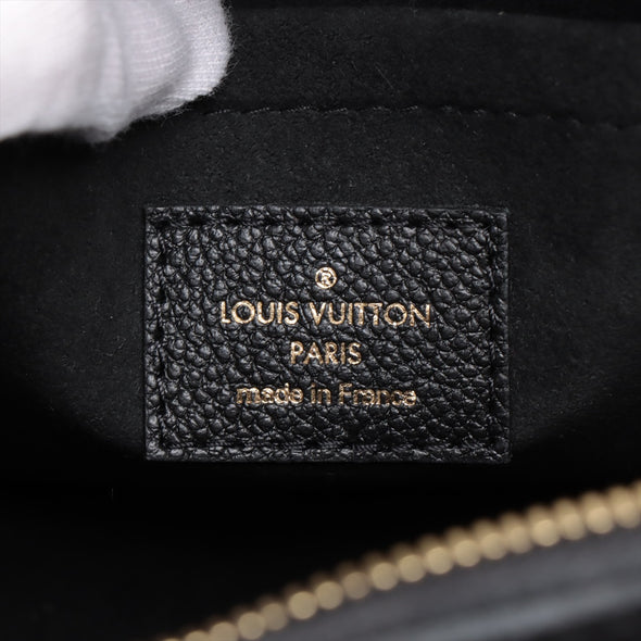 Louis Vuitton Noir Monogram Empreinte Leather Speedy Bandouliere 20 [Clearance Sale]