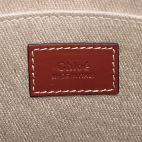 Chloe Brown Beige Woody Small Tote Bag [Clearance Sale]