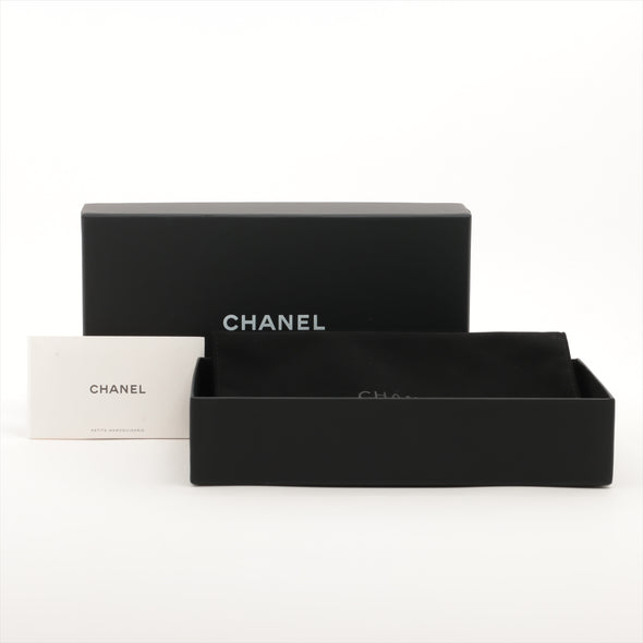 Chanel Black Nappa Leather Long Flap Wallet [Clearance Sale]