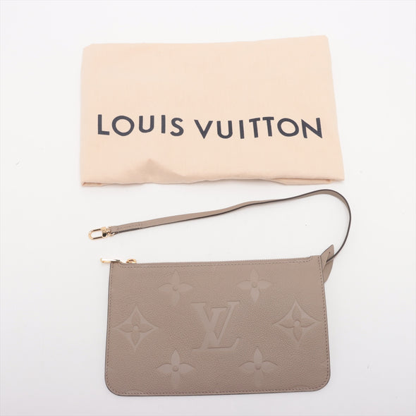 Louis Vuitton Tourterelle Monogram Empreinte Leather Neverfull MM [Clearance Sale]