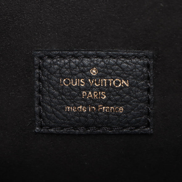 Louis Vuitton Black Smooth Grained Calfskin Leather Lock & Go [Clearance Sale]