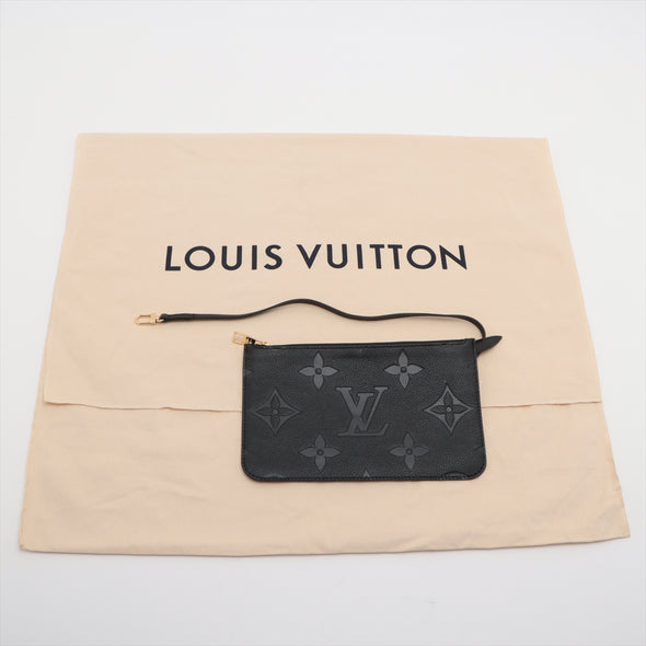 Louis Vuitton Noir Monogram Empreinte Leather Neverfull MM [Clearance Sale]