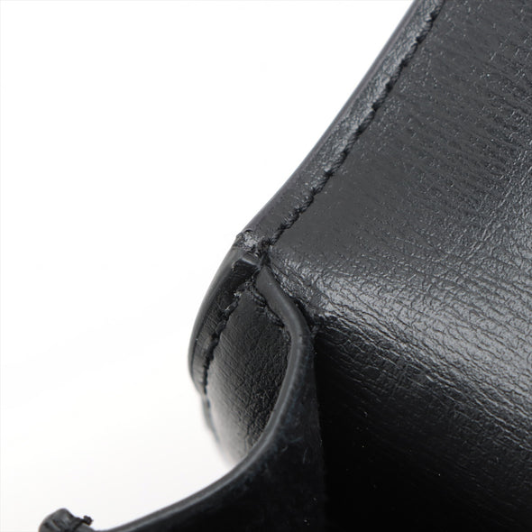 Saint Laurent Black Leather Sunset Shoulder Bag [Clearance Sale]