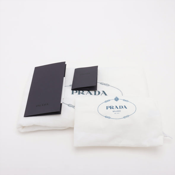 Prada Black Re-Nylon Triangle Padded Tote Bag [Clearance Sale]