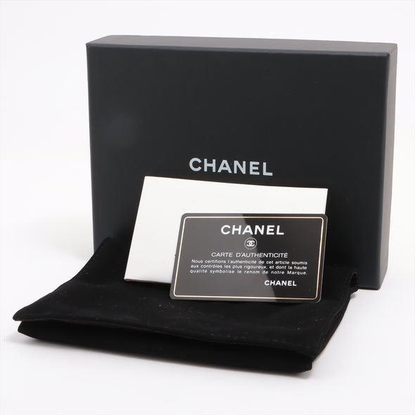 Chanel Black Caviar Leather Compact Wallet [Clearance Sale]