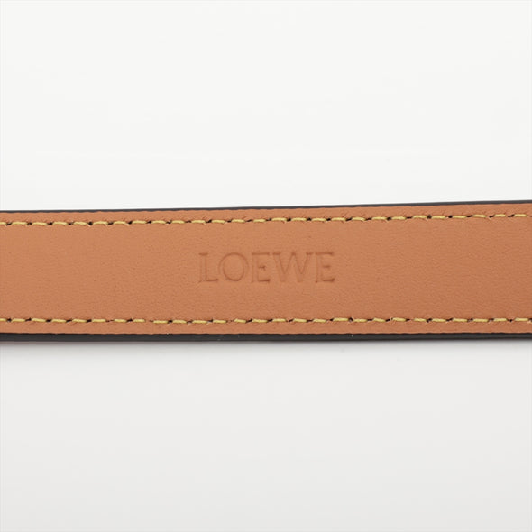 Loewe Tan Grained Leather Anagram Belt [Clearance Sale]