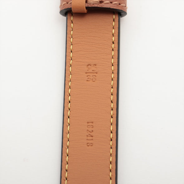 Loewe Tan Grained Leather Anagram Belt [Clearance Sale]