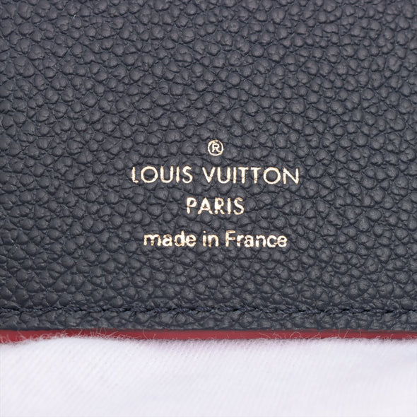 Louis Vuitton Marine Rouge Monogram Empreinte Leather Victorine Wallet  [Clearance Sale] (Copy)