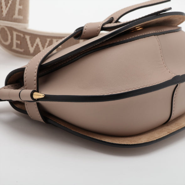 Loewe Sand Leather Mini Gate Dual Bag [Clearance Sale]