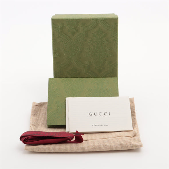 Gucci Black Leather GG Marmont Card Case Wallet [Clearance Sale]