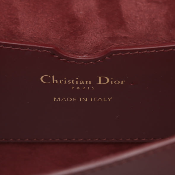 Christian Dior Bordeaux Leather Bobby Bag [Clearance Sale]