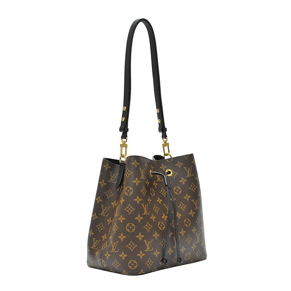 Louis Vuitton Black Monogram Canvas Neonoe MM [Clearance Sale]