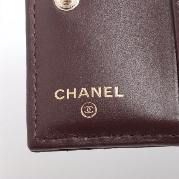 Chanel Black Caviar Leather Small Flap Wallet [Clearance Sale]