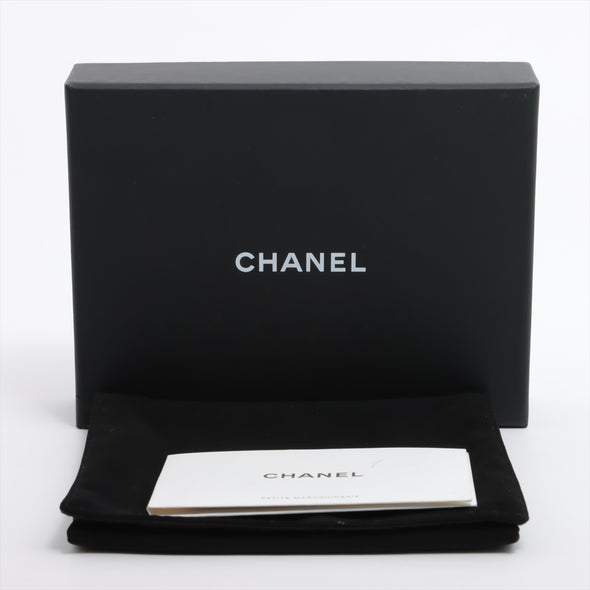 Chanel Black Caviar Leather Small Flap Wallet [Clearance Sale]