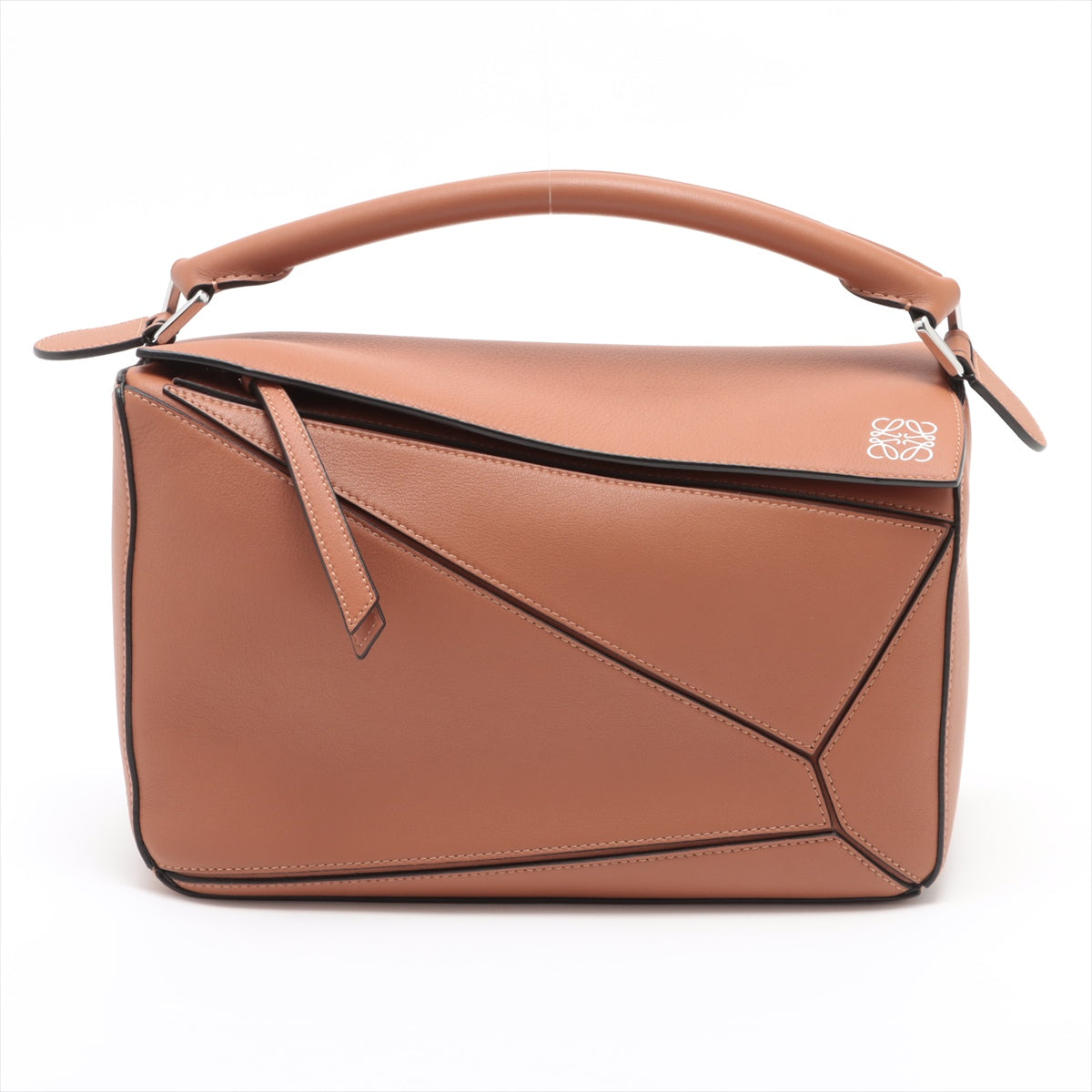 Loewe Tan Calfskin Leather Puzzle Bag Clearance Sale www