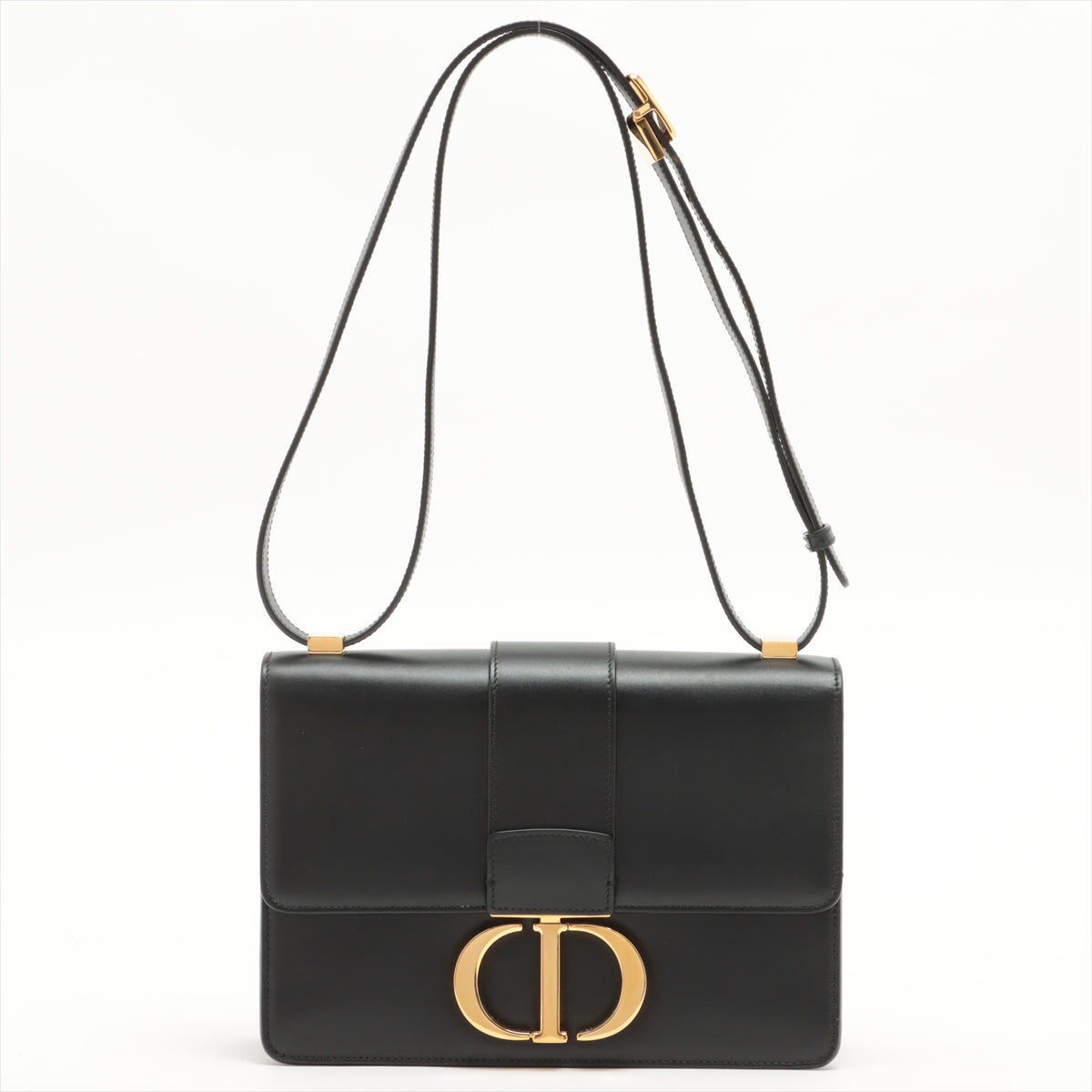 Dior - 30 Montaigne Micro Bag Black Box Calfskin - Women