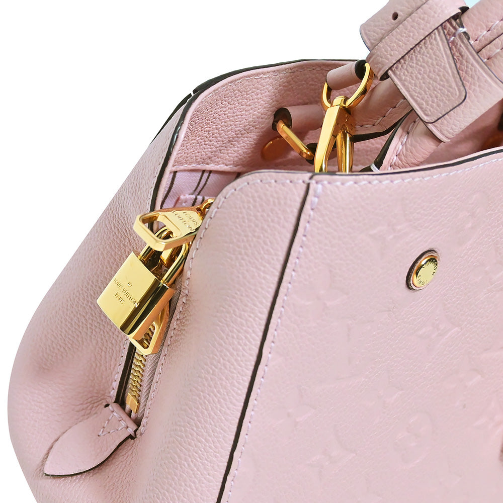 Louis Vuitton Montaigne Handbag Monogram Empreinte Leather BB at