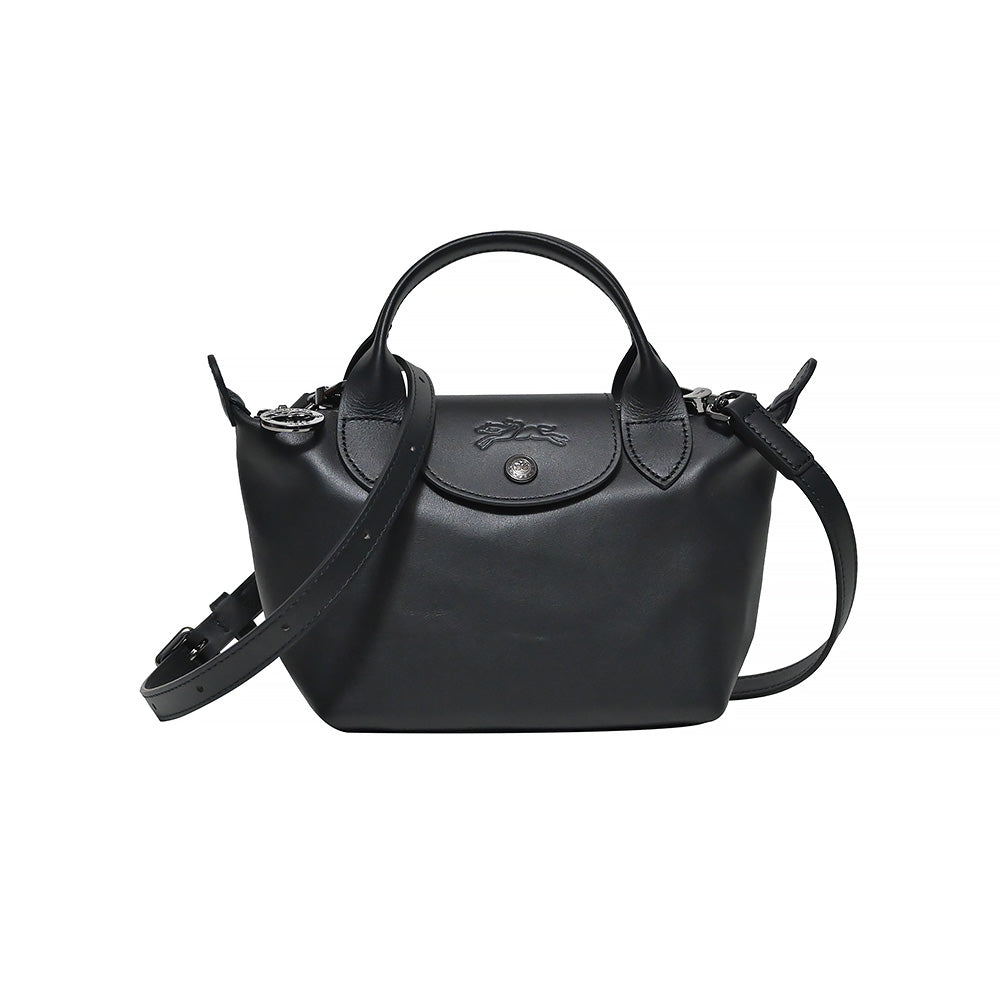 Longchamp Le Pliage Xtra Top Handle Extra Small Leather Bag