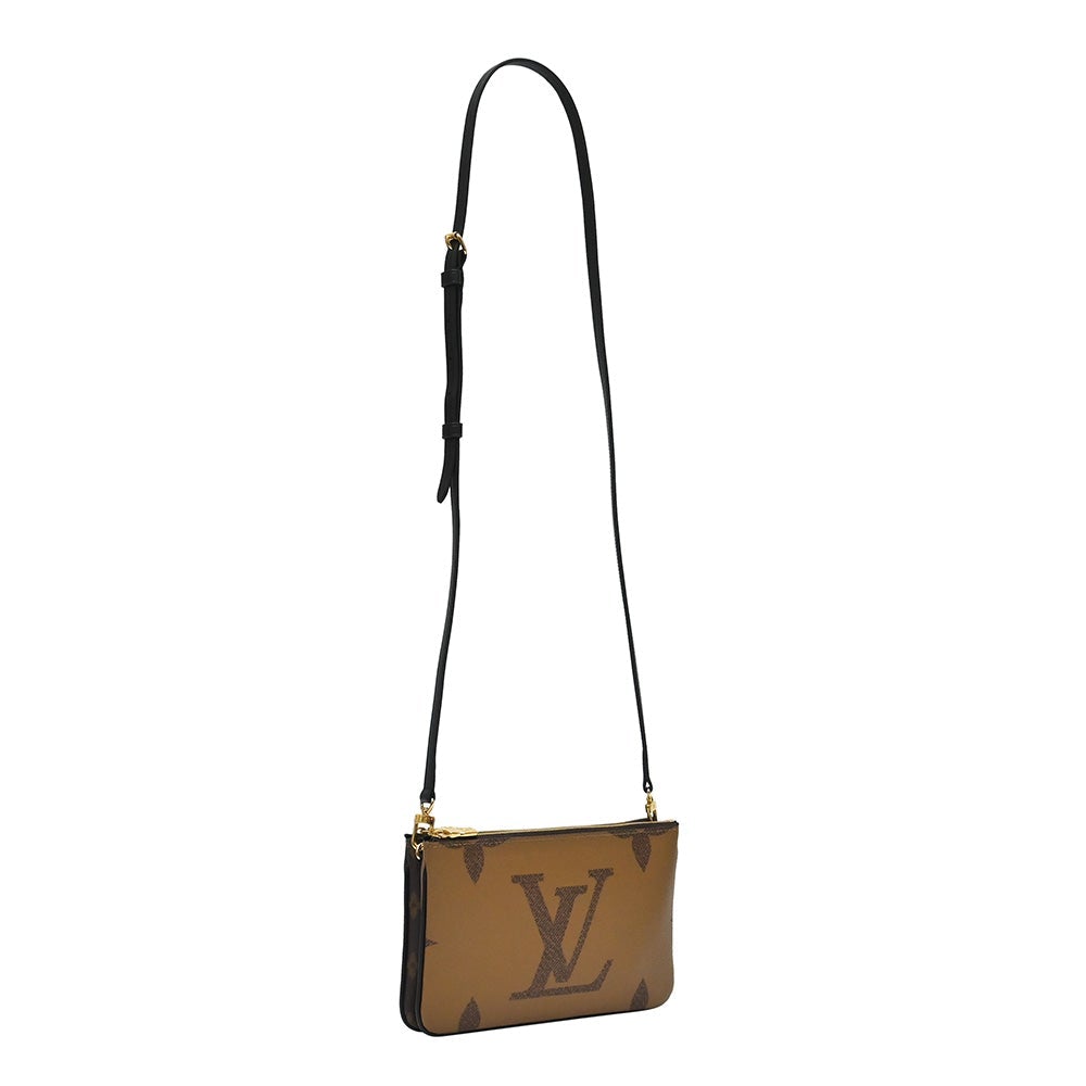 Louis Vuitton Monogram Giant Reverse Pochette Double Zip M Shoulder Bag -  Monkee's of the Village